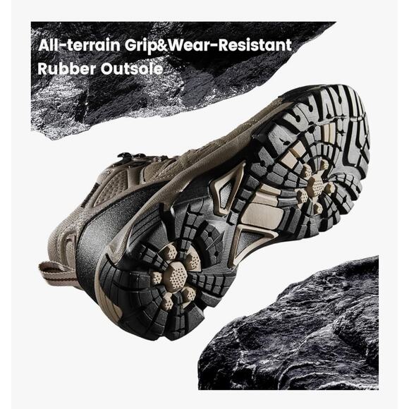 *SOLD* NIB! SHULOOK Hiking Waterproof Outdoor Trekking Camping Trail Boot - 8 - Picture 4 of 14